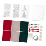 Maxbell Sticky Water Soluble Stabilizer Embroidery Paper for Hand Embroidery Starter Type A