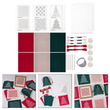 Maxbell Sticky Water Soluble Stabilizer Embroidery Paper for Hand Embroidery Starter Type A