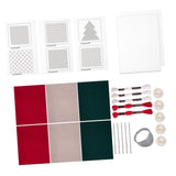 Maxbell Sticky Water Soluble Stabilizer Embroidery Paper for Hand Embroidery Starter Type B