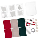 Maxbell Sticky Water Soluble Stabilizer Embroidery Paper for Hand Embroidery Starter Type B