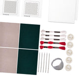 Maxbell Sticky Water Soluble Stabilizer Embroidery Paper for Hand Embroidery Starter Type B