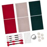 Maxbell Sticky Water Soluble Stabilizer Embroidery Paper for Hand Embroidery Starter Type C