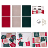 Maxbell Sticky Water Soluble Stabilizer Embroidery Paper for Hand Embroidery Starter Type C