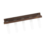 Maxbell Wall Hanging Propagation Station with Wooden Stand Clear for Bedroom Balcony