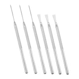 Maxbell 6Pcs Clay Pin Tools Pottery Sculpting Tools for Ceramics Claywork DIY Crafts
