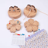 Maxbell Magnetic Pin Holder with 10 Pins for Quilting Cross Stitch