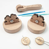 Maxbell Magnetic Pin Holder with 10 Pins for Quilting Cross Stitch