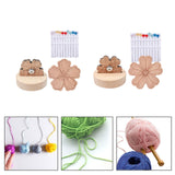 Maxbell Magnetic Pin Holder with 10 Pins for Quilting Cross Stitch
