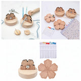 Maxbell Magnetic Pin Holder with 10 Pins for Quilting Cross Stitch
