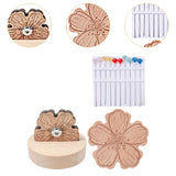 Maxbell Magnetic Pin Holder with 10 Pins for Quilting Cross Stitch