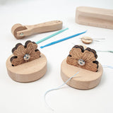 Maxbell Magnetic Pin Holder with 10 Pins for Quilting Cross Stitch