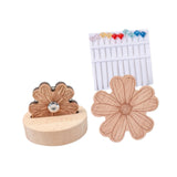 Maxbell Magnetic Pin Holder with 10 Pins for Quilting Cross Stitch