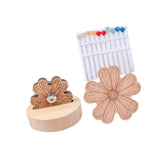 Maxbell Magnetic Pin Holder with 10 Pins for Quilting Cross Stitch