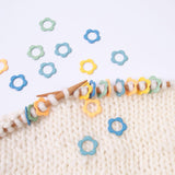 Maxbell Knitting Stitch Markers 30x Colorful Knit Needle Clip for DIY Handmade Craft