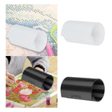 Maxbell Diamond Canvas Roller Holder Table Clamp for Lovers Beginners Professionals white