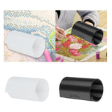Maxbell Diamond Canvas Roller Holder Table Clamp for Lovers Beginners Professionals white