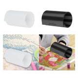 Maxbell Diamond Canvas Roller Holder Table Clamp for Lovers Beginners Professionals white