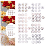 Maxbell 10 Pieces Flower Rhinestone Flatback Embellishments Wedding Shoes