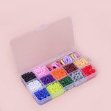 Maxbell 1200Pcs Fuse Beads with Phone Ropes Round Boys Girls Birthday Gifts for Kids