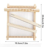 Maxbell Weaving Looms Kit Mini Hand Knitting Tool for Blankets Sewing Weaving Lovers