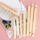 Maxbell Weaving Looms Kit Mini Hand Knitting Tool for Blankets Sewing Weaving Lovers