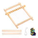 Maxbell Weaving Looms Kit Mini Hand Knitting Tool for Blankets Sewing Weaving Lovers