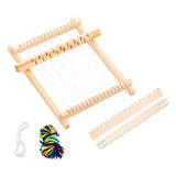 Maxbell Weaving Looms Kit Mini Hand Knitting Tool for Blankets Sewing Weaving Lovers
