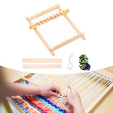 Maxbell Weaving Looms Kit Mini Hand Knitting Tool for Blankets Sewing Weaving Lovers