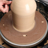 Maxbell Bats System for Potters Wheel Smoothing Bat Adapter for Clay Artists Potters