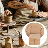 Maxbell Bats System for Potters Wheel Smoothing Bat Adapter for Clay Artists Potters