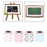 Maxbell Borders Stickers Stylish Bulletin Board Borders for School White Board Party white bow