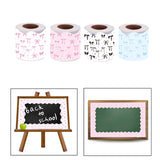 Maxbell Borders Stickers Stylish Bulletin Board Borders for School White Board Party white bow