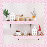 Maxbell Borders Stickers Stylish Bulletin Board Borders for School White Board Party pink bow