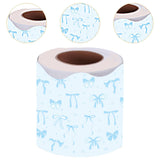 Maxbell Borders Stickers Stylish Bulletin Board Borders for School White Board Party blue bow