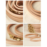 Maxbell Round Embroidery Hoop Sewing Tool Cross Stitch Hoop for DIY Embroidery Craft 3 inch