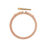Maxbell Round Embroidery Hoop Sewing Tool Cross Stitch Hoop for DIY Embroidery Craft 3 inch