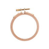 Maxbell Round Embroidery Hoop Sewing Tool Cross Stitch Hoop for DIY Embroidery Craft 3 inch