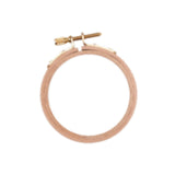 Maxbell Round Embroidery Hoop Sewing Tool Cross Stitch Hoop for DIY Embroidery Craft 3 inch