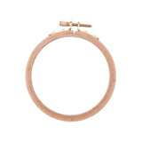 Maxbell Round Embroidery Hoop Sewing Tool Cross Stitch Hoop for DIY Embroidery Craft 4 inch