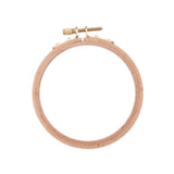 Maxbell Round Embroidery Hoop Sewing Tool Cross Stitch Hoop for DIY Embroidery Craft 4 inch