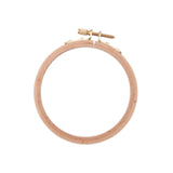 Maxbell Round Embroidery Hoop Sewing Tool Cross Stitch Hoop for DIY Embroidery Craft 4 inch