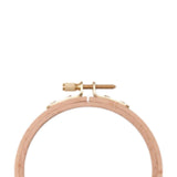 Maxbell Round Embroidery Hoop Sewing Tool Cross Stitch Hoop for DIY Embroidery Craft 4 inch