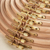 Maxbell Round Embroidery Hoop Sewing Tool Cross Stitch Hoop for DIY Embroidery Craft 4 inch