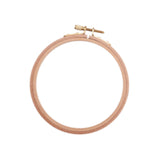 Maxbell Round Embroidery Hoop Sewing Tool Cross Stitch Hoop for DIY Embroidery Craft 5 inch