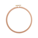 Maxbell Round Embroidery Hoop Sewing Tool Cross Stitch Hoop for DIY Embroidery Craft 7 inch