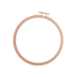Maxbell Round Embroidery Hoop Sewing Tool Cross Stitch Hoop for DIY Embroidery Craft 7 inch