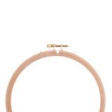 Maxbell Round Embroidery Hoop Sewing Tool Cross Stitch Hoop for DIY Embroidery Craft 7 inch