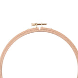 Maxbell Round Embroidery Hoop Sewing Tool Cross Stitch Hoop for DIY Embroidery Craft 8 inch
