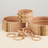 Maxbell Round Embroidery Hoop Sewing Tool Cross Stitch Hoop for DIY Embroidery Craft 8 inch