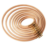 Maxbell Round Embroidery Hoop Sewing Tool Cross Stitch Hoop for DIY Embroidery Craft 9 inch